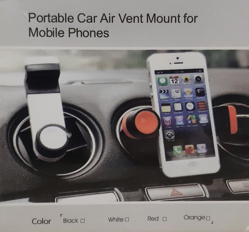Portable Car Air Vent Mount for Mobile Phones