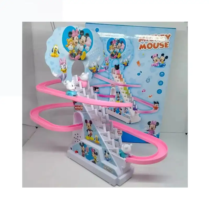 Kids Slide Toy Set-Track Set For Kids Mickey Mouse