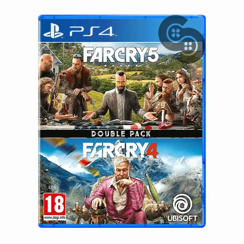 Far Cry 4 + Far Cry 5 Double Pack For Game PS4