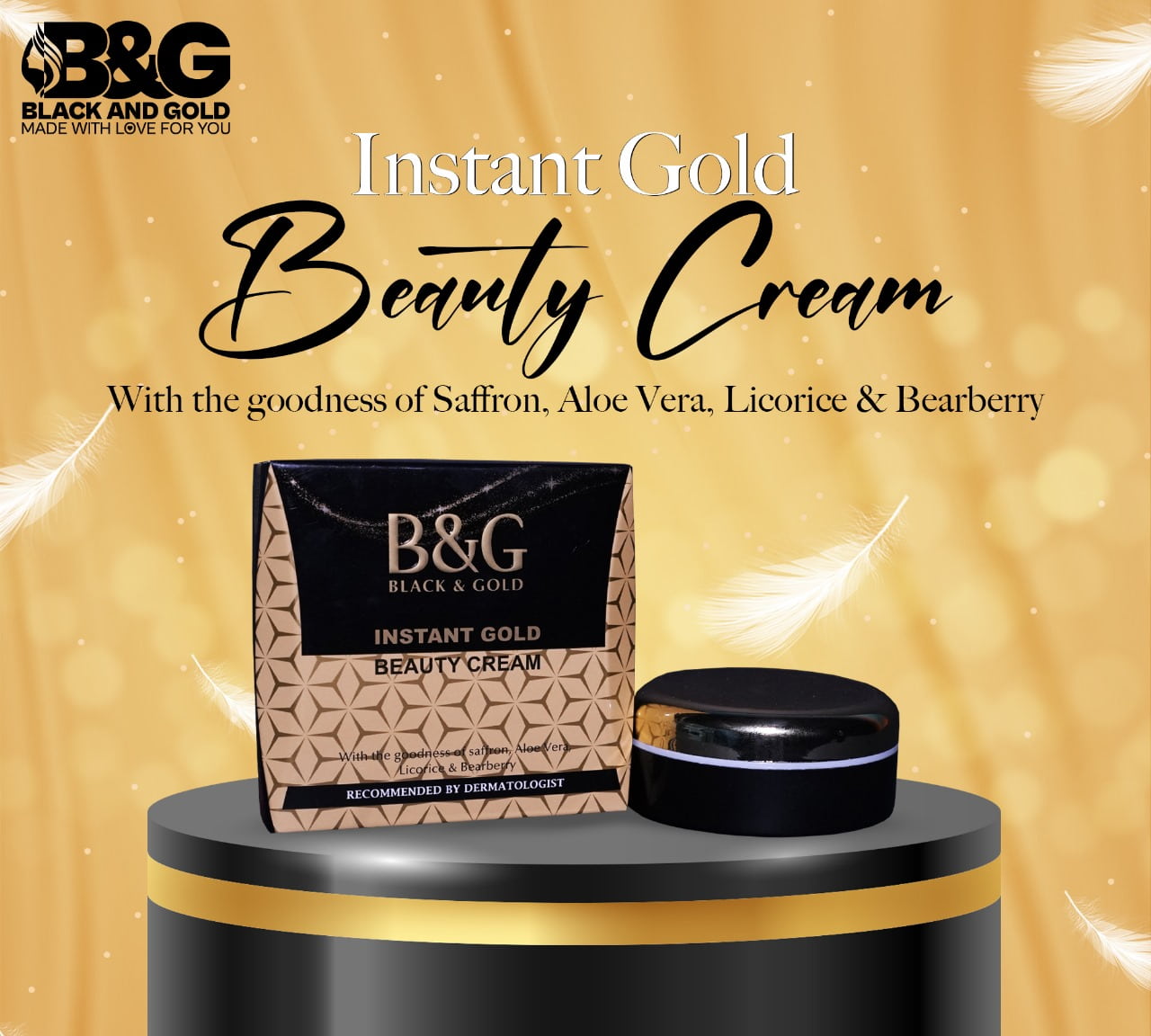 B&G INSTANT BEAUTY CREAM  18gm