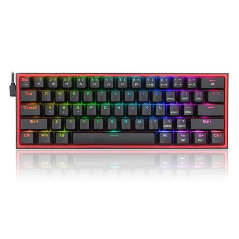 Redragon K616 FIZZ PRO RGB Mechanical Gaming Keyboard (Black) With 1 year Warranty