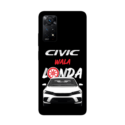 Customized Mobile Case for Vivo Phones (Civic-wala-londa Design - PW)