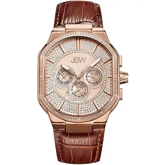JBW Orion Rose Dial Rose Gold-tone Men's Watch