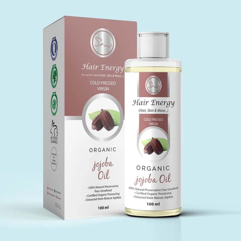 Hair Energy Organic Jojoba Oil Simmondsia Chinensis