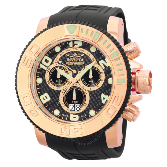 Invicta Pro Diver Sea Hunter Rose Gold Men's Watch