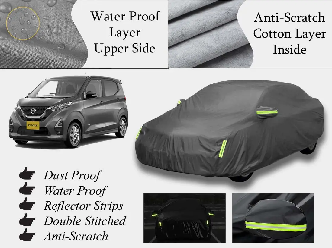 Nissan Dayz 2018 - 2024 Top Cover | Grey | Anti-Scratch | Double Layer | Heat Proof | Water Proof