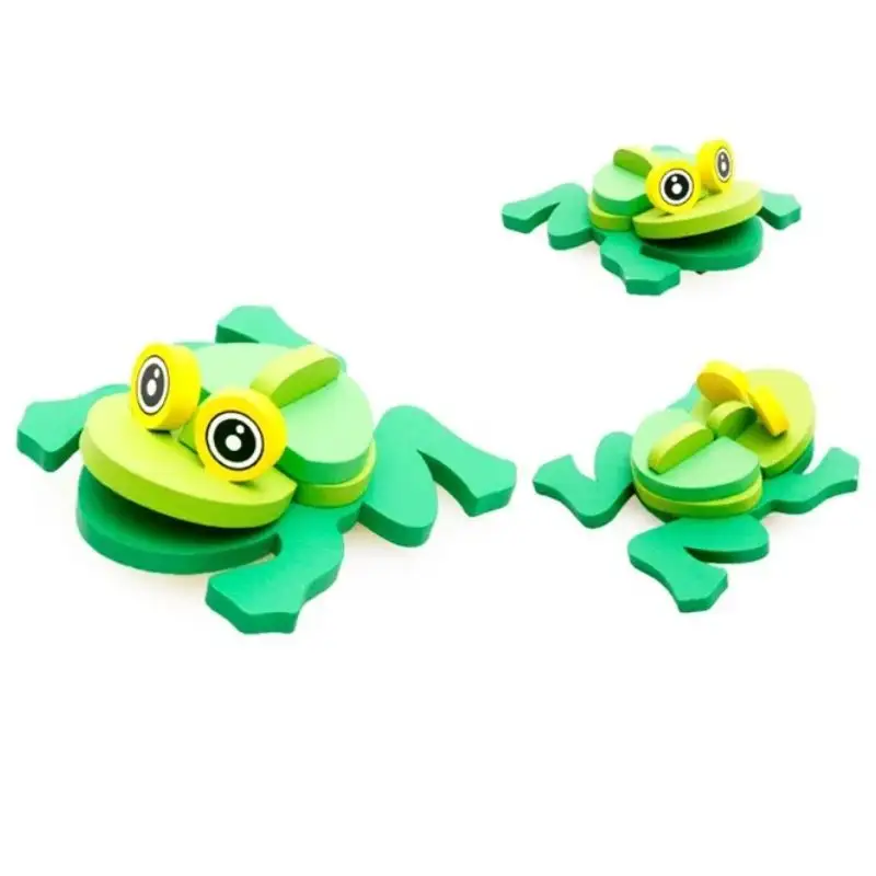 3D Animal Jigsaw Puzzle - Frog