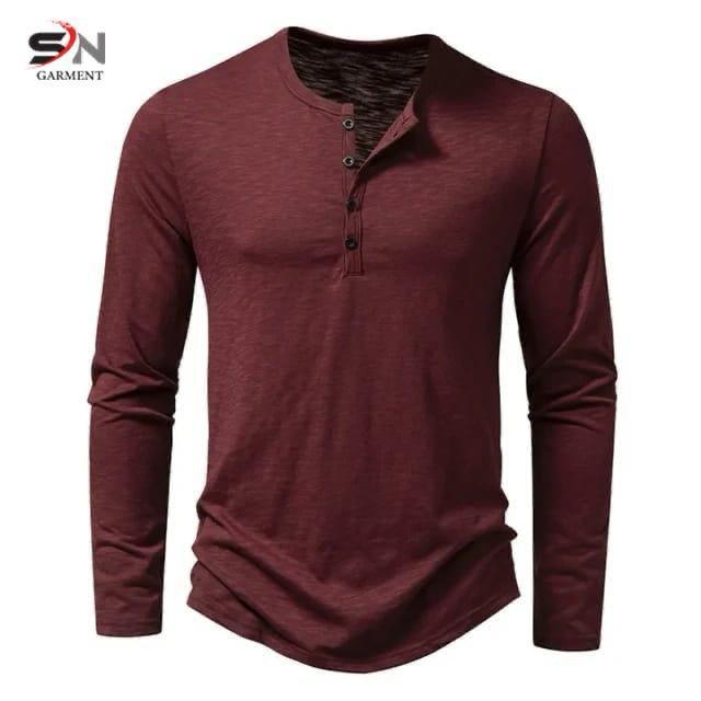 Men's Button T-shirt