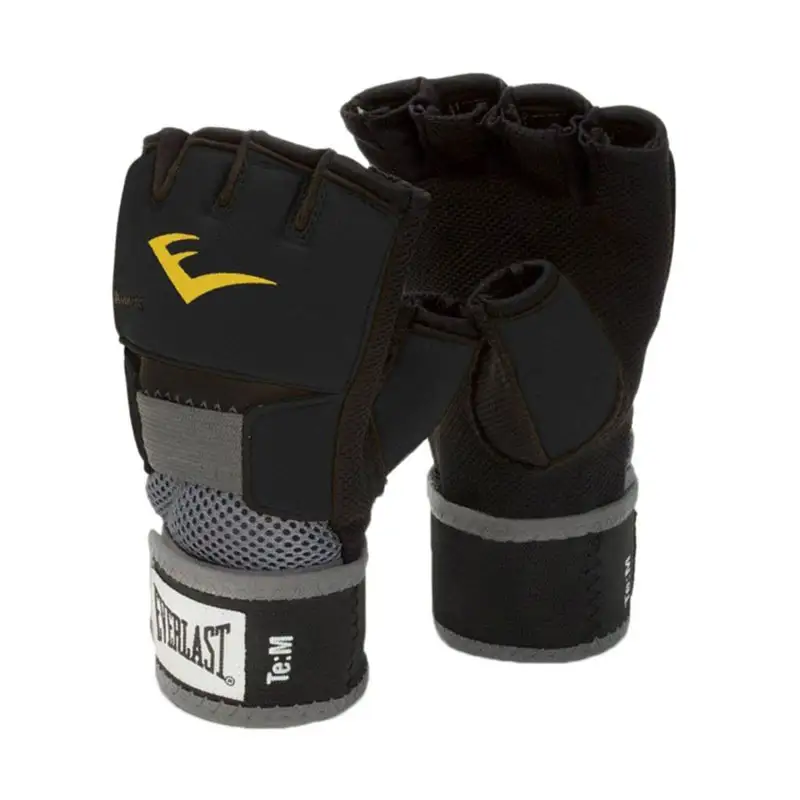 Everlast EV4355BXL Pair Of Ever-Gel Half Finger Glove XL