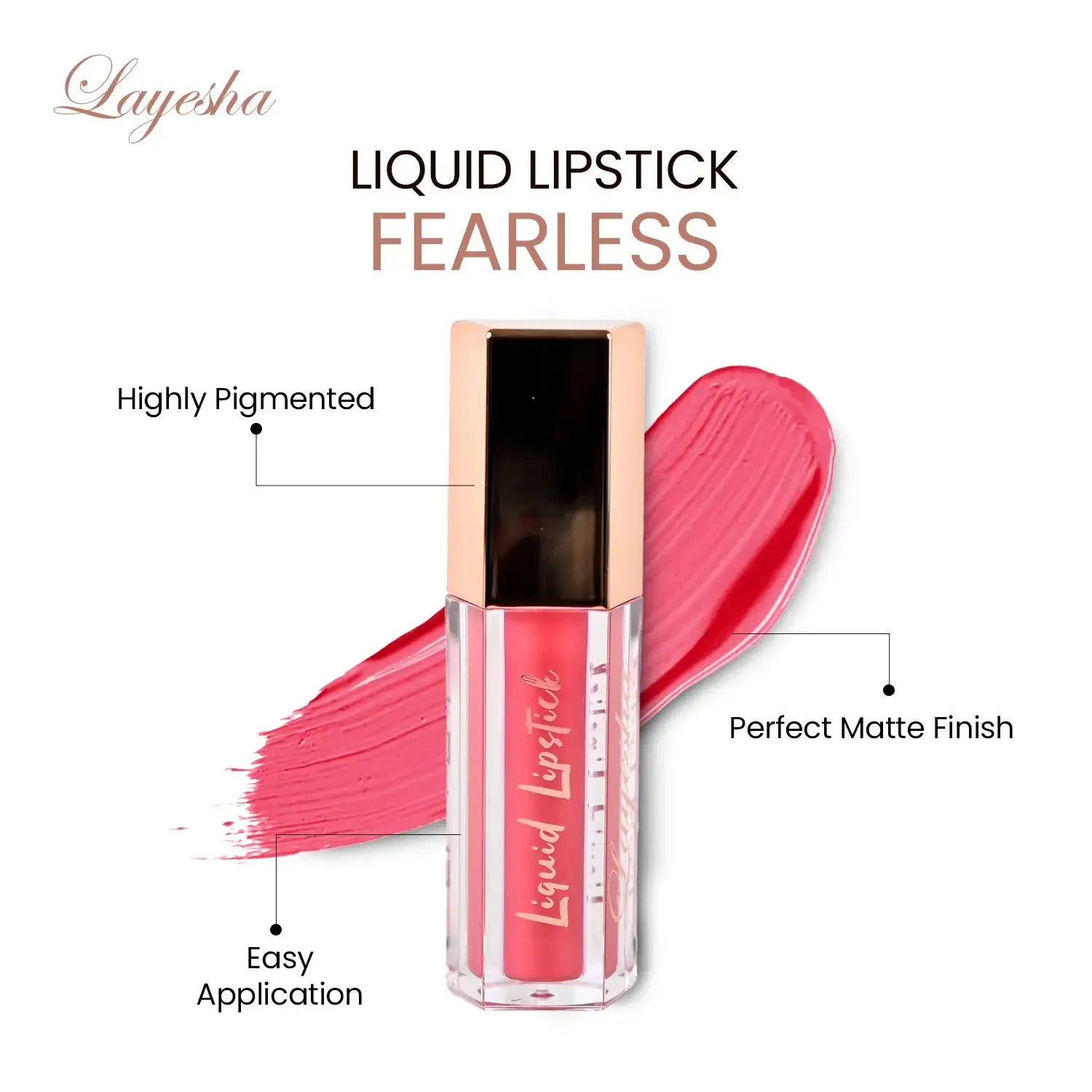 Layesha  Fearless Liquid Lipstick